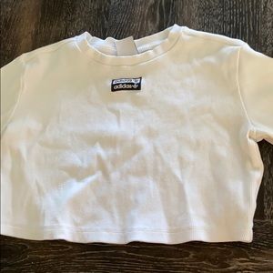 Adidas cropped tee